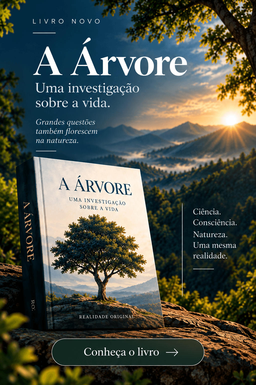 A Árvore, Nós e a Existência — capa